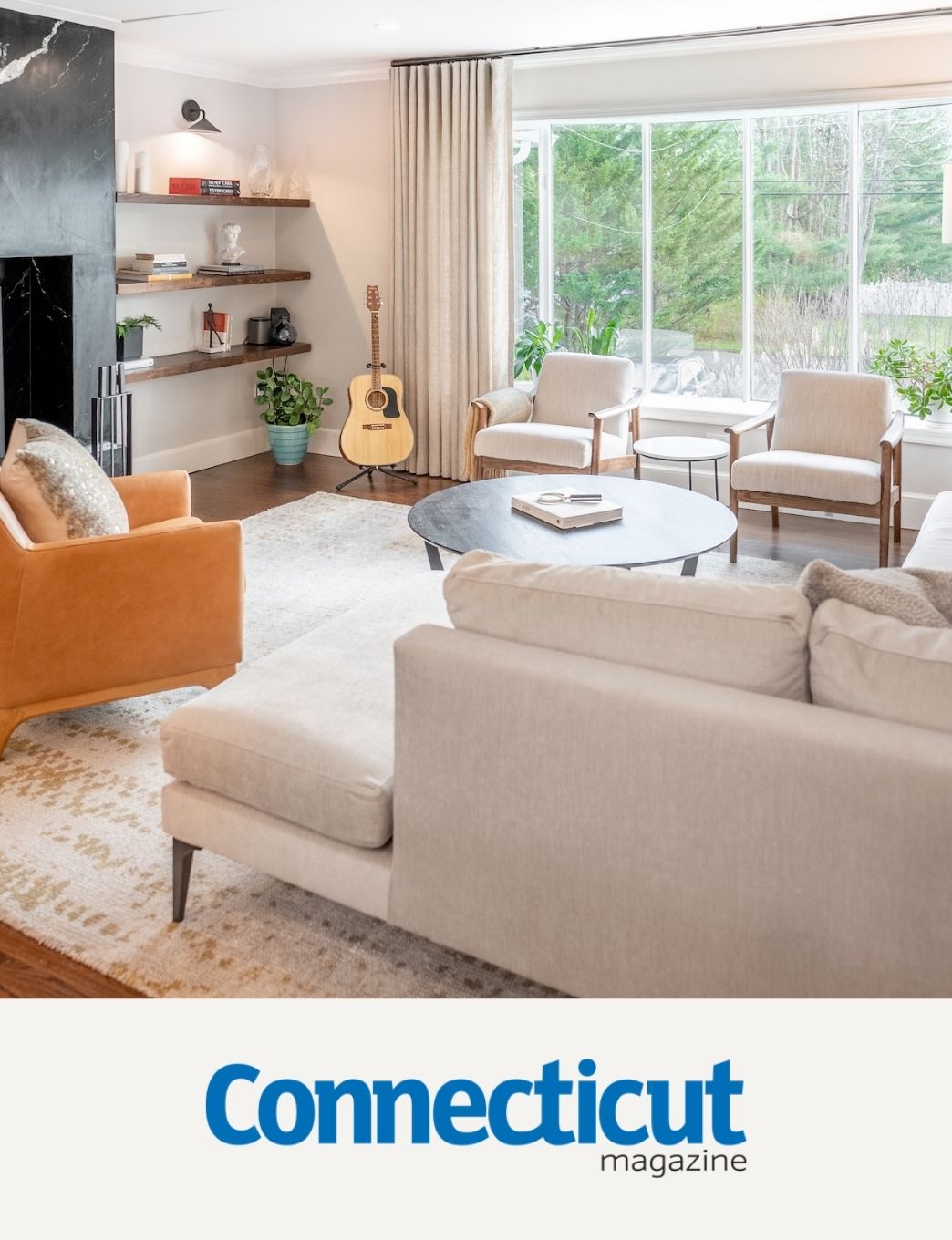 A Guilford Raised Ranch Is Elevated Into A Modern, Luxurious Space Ct Magazine Design By The Jonathans