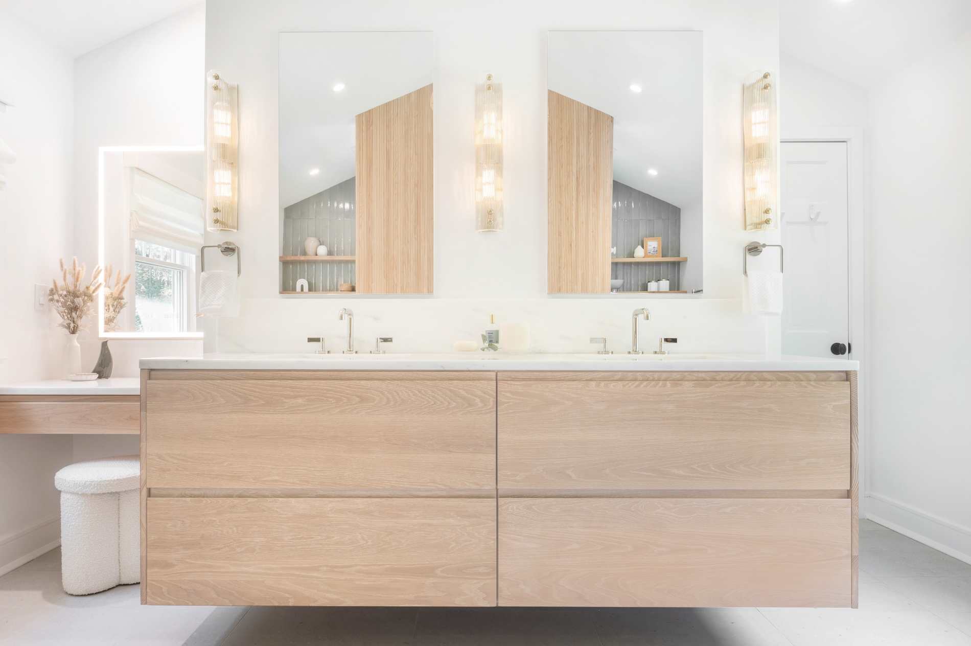 Design By The Jonathans Organic Bathroom Vanity