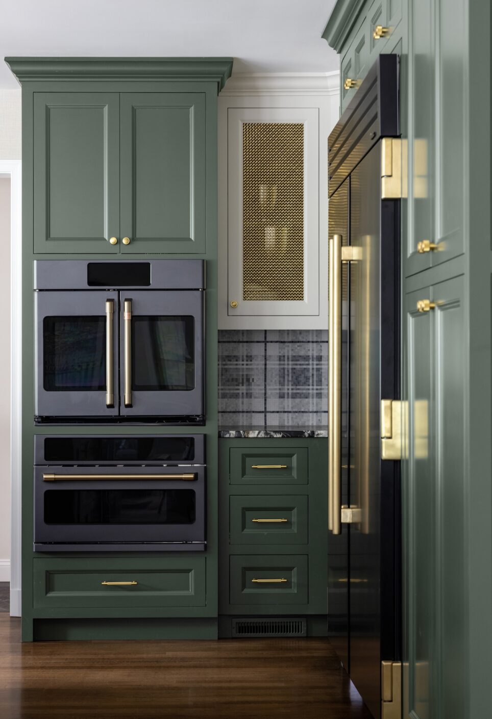 Ge Cafe French Door Wall Oven And Microwave