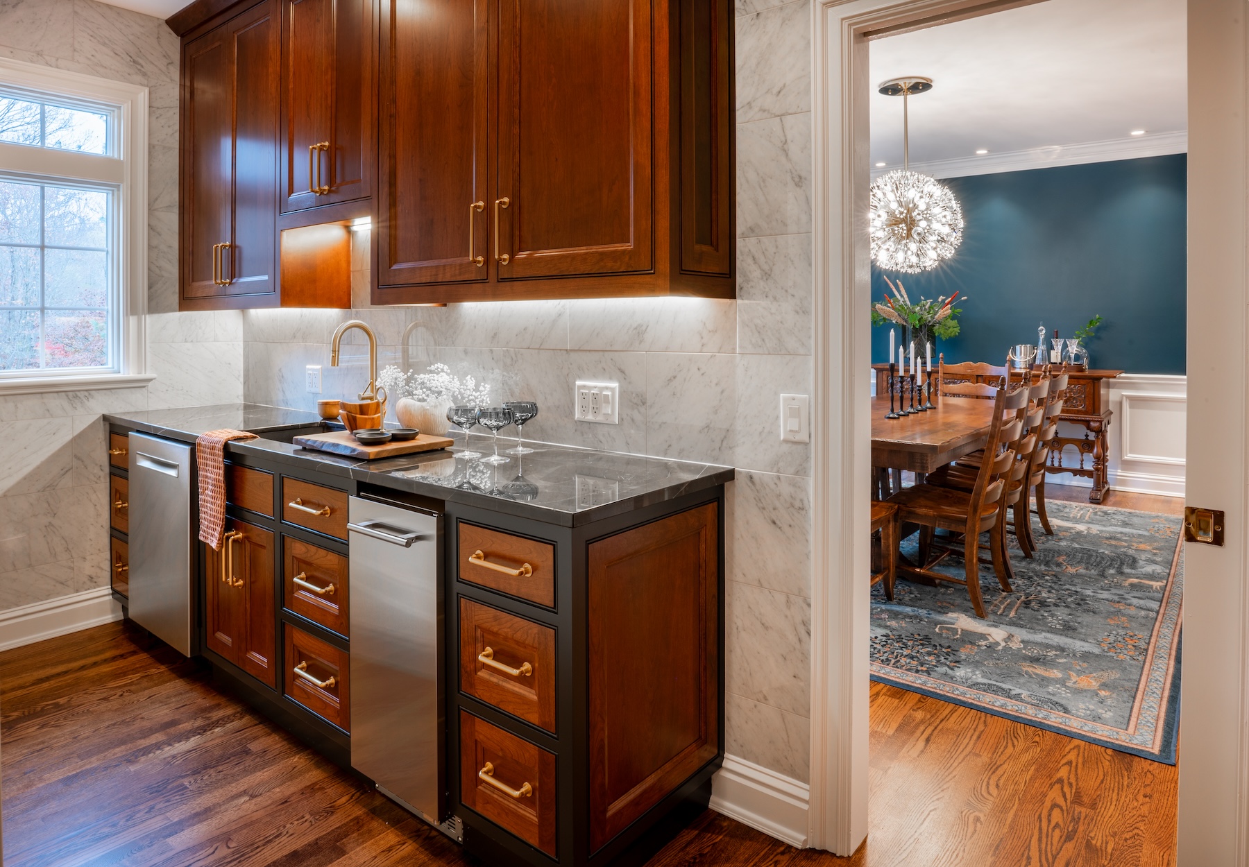Butlers Pantry Wet Bar Design By The Jonathans