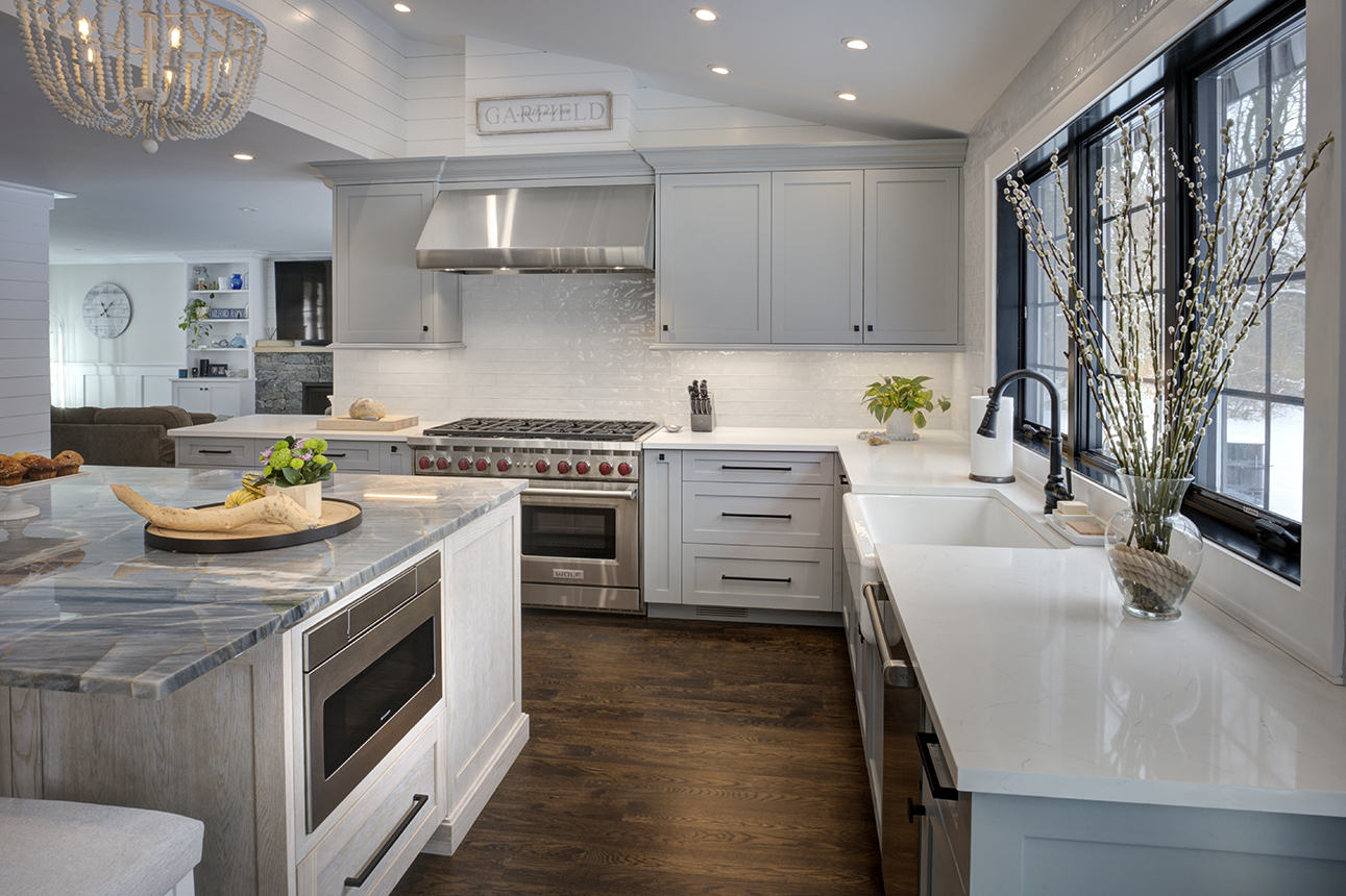 Coastal Kitchen Interior Design Milford Ct