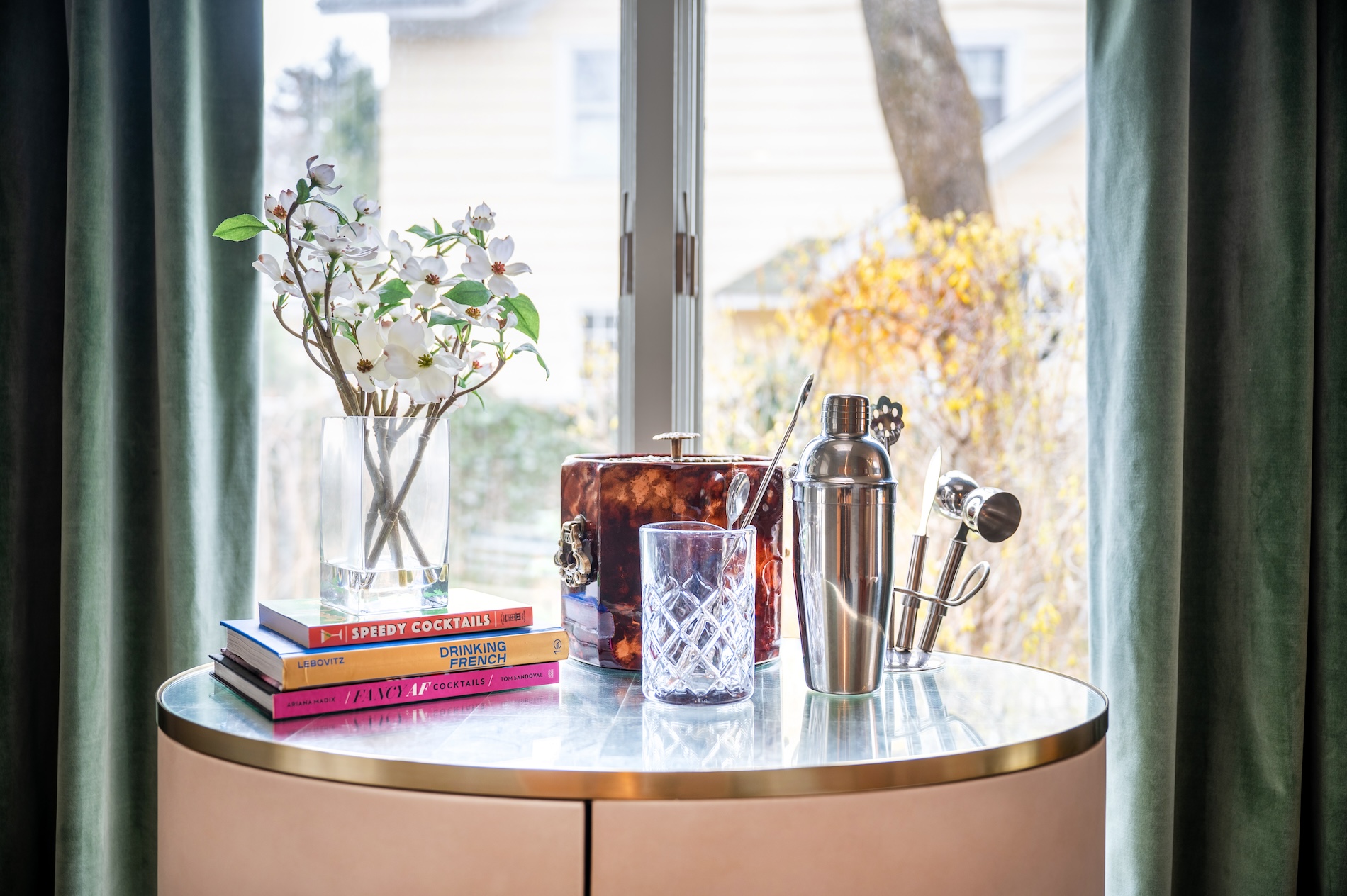 Coffee Table Books Cocktail Shaker