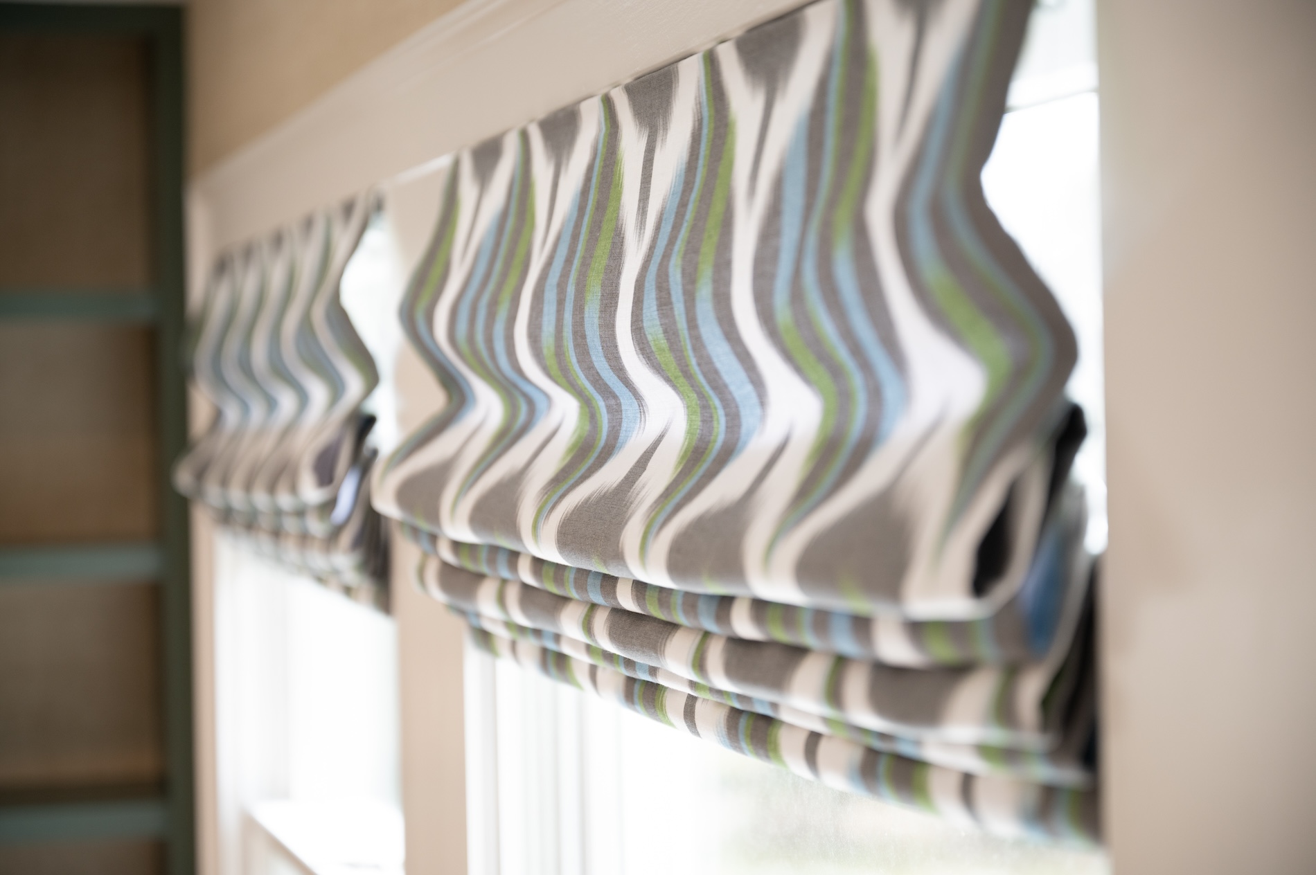 Custom Window Treatments Roman Shades