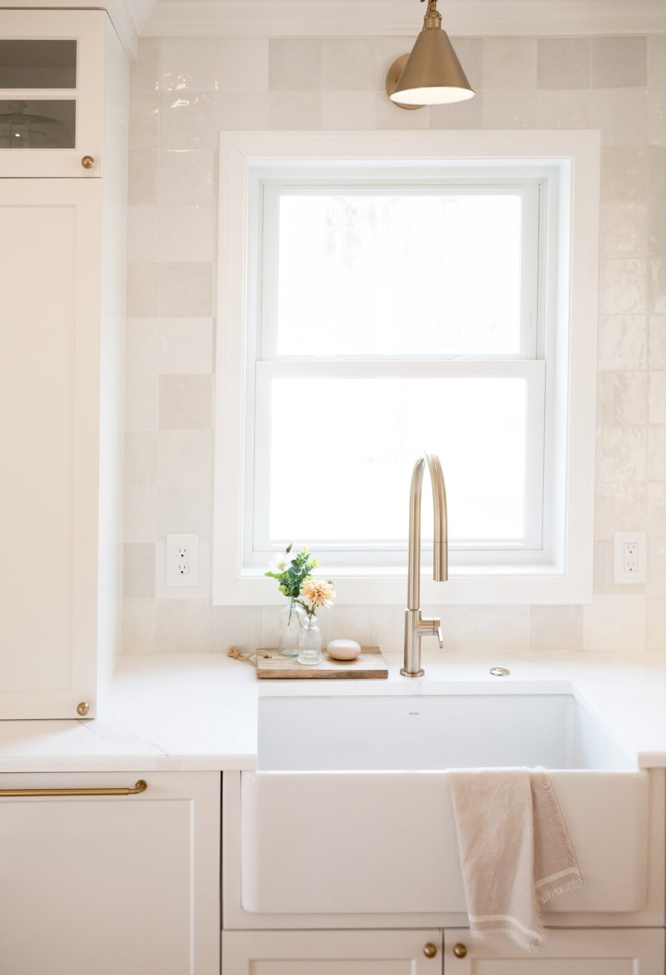 Farmhouse Sink Country Home Chic Kitchen Design