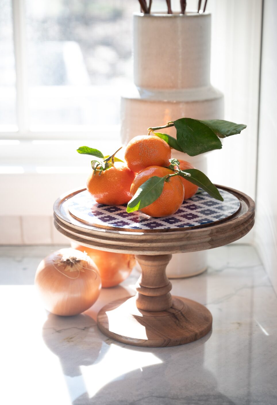 Fruit Display Kitchen Decor