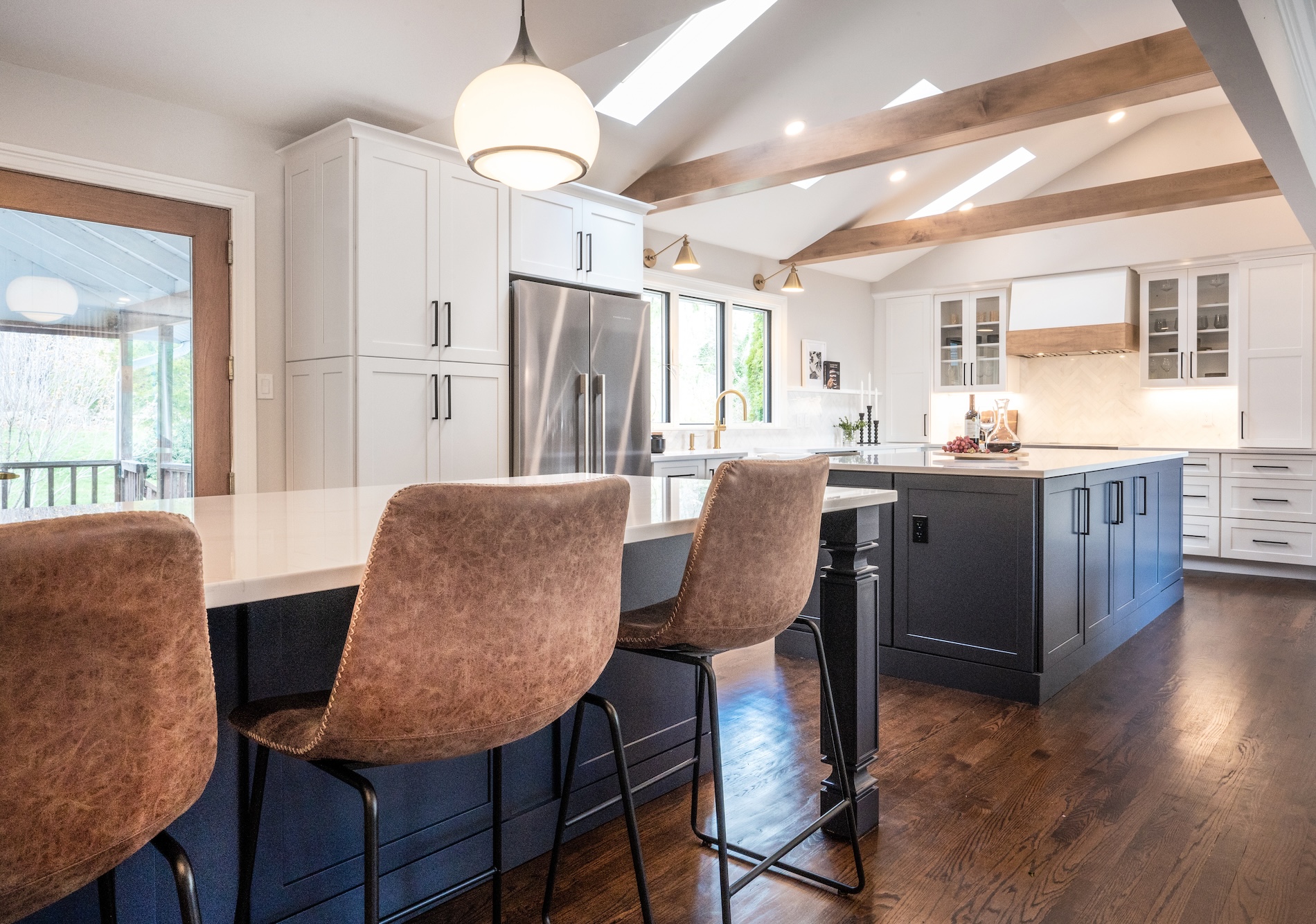 Kitchen With Two Islands Design By The Jonathans