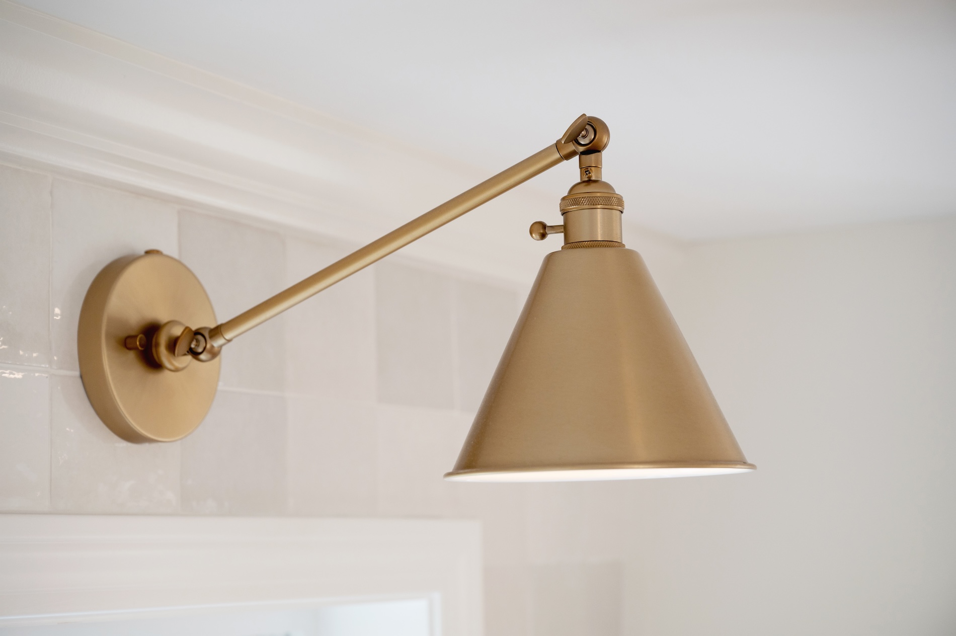 Lighting Sconce Over Kitchen Sink