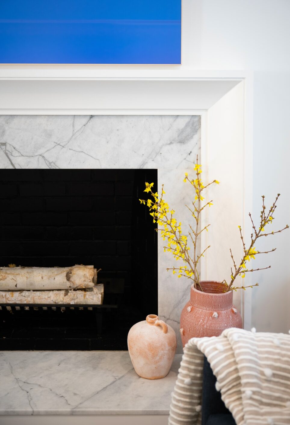 Living Room Fireplace Detail Design By The Jonathans