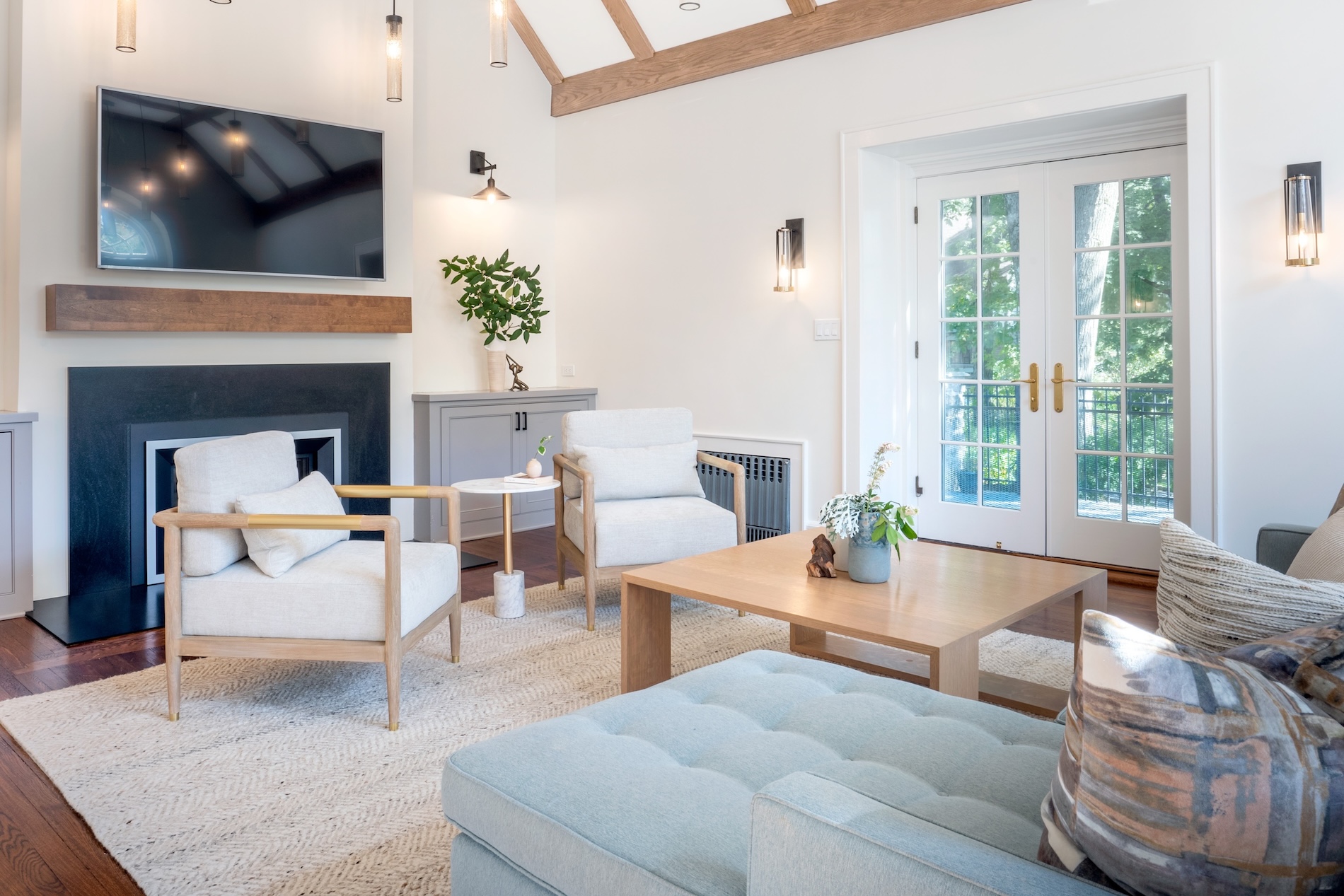 Living Room Furnishings Organic Interior Design