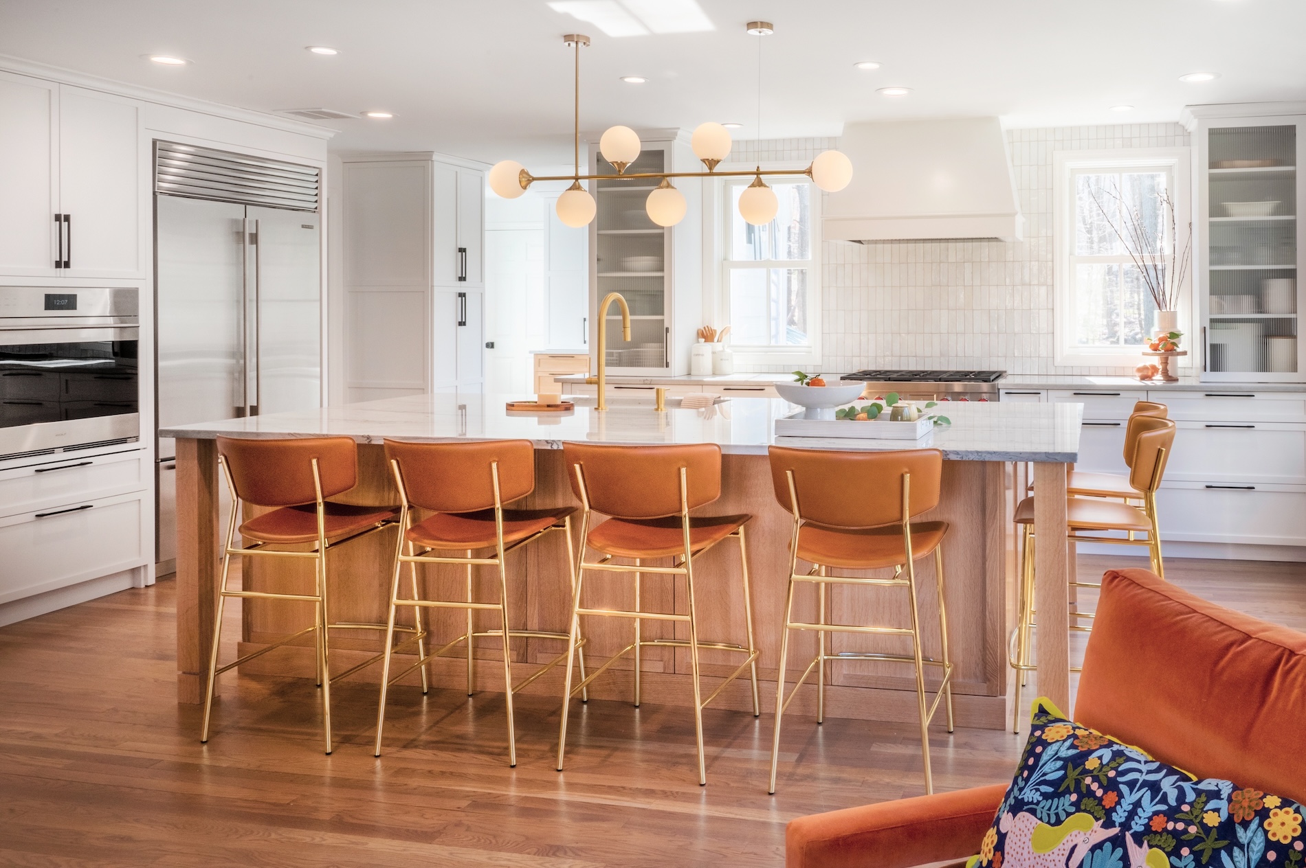 Mid Century Modern Kitchen Wilton Ct