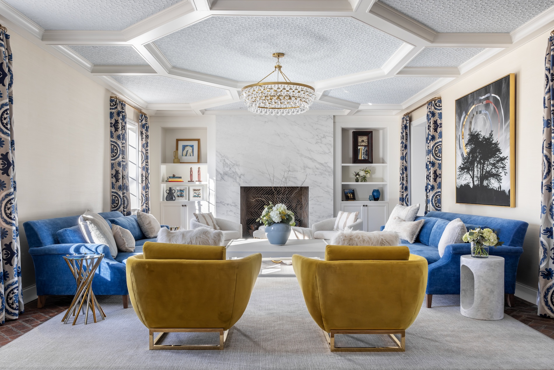Modern Living Room Interior Design North Haven Ct