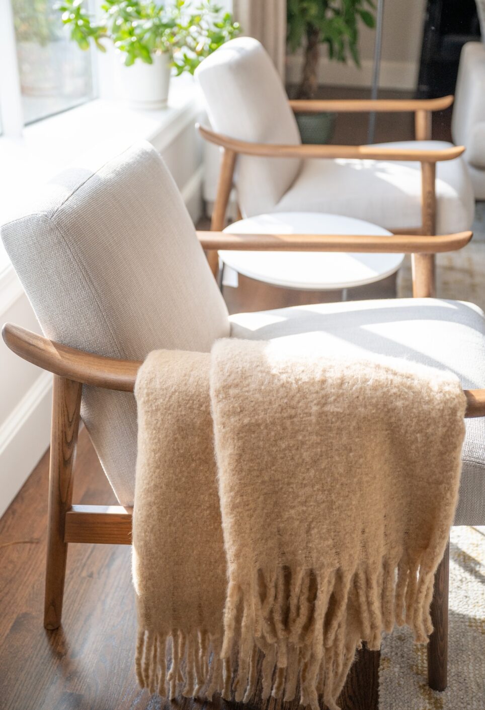 Organic Furnishings Living Room Design
