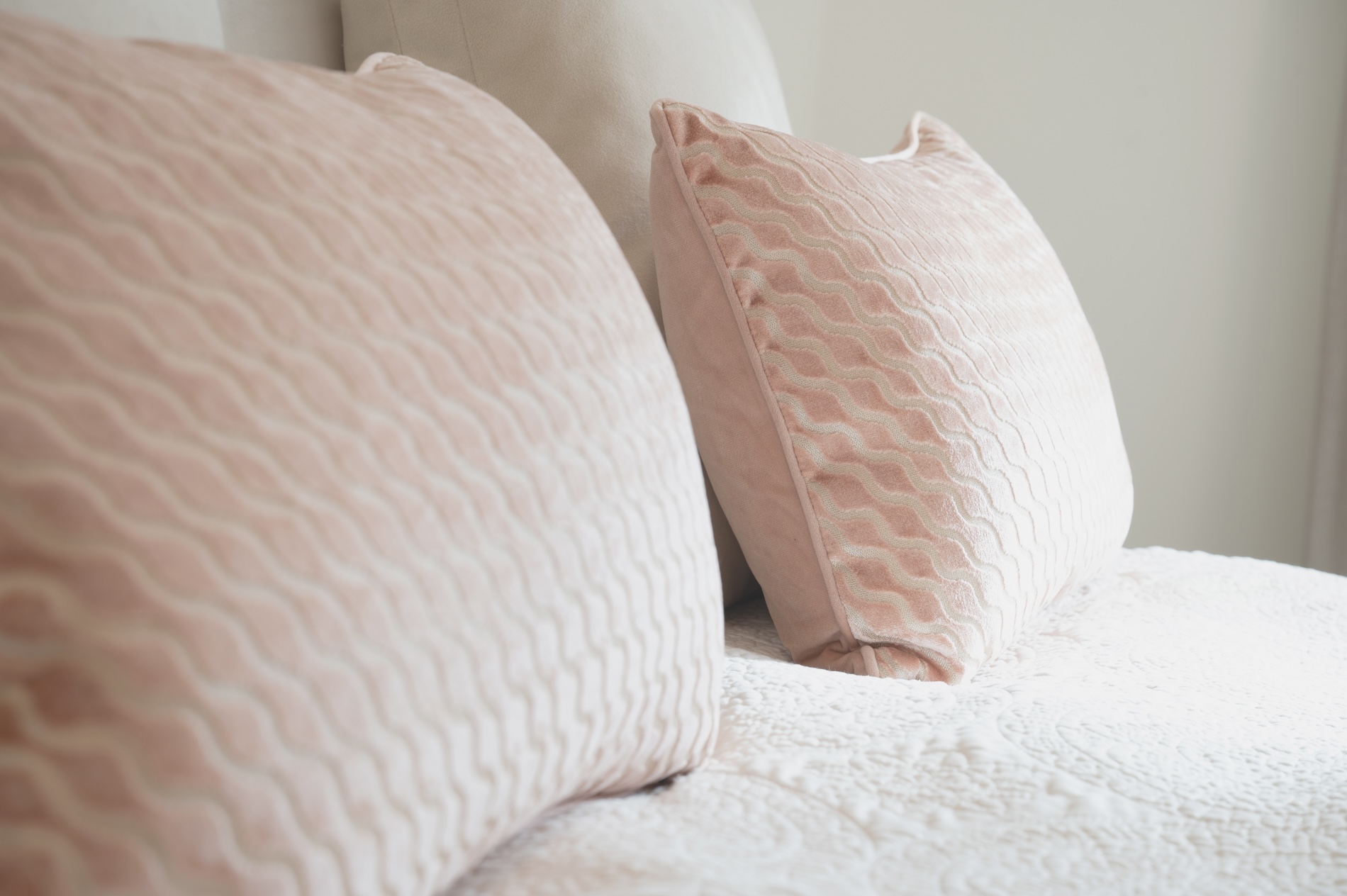 Primary Bedroom Bed Pillows