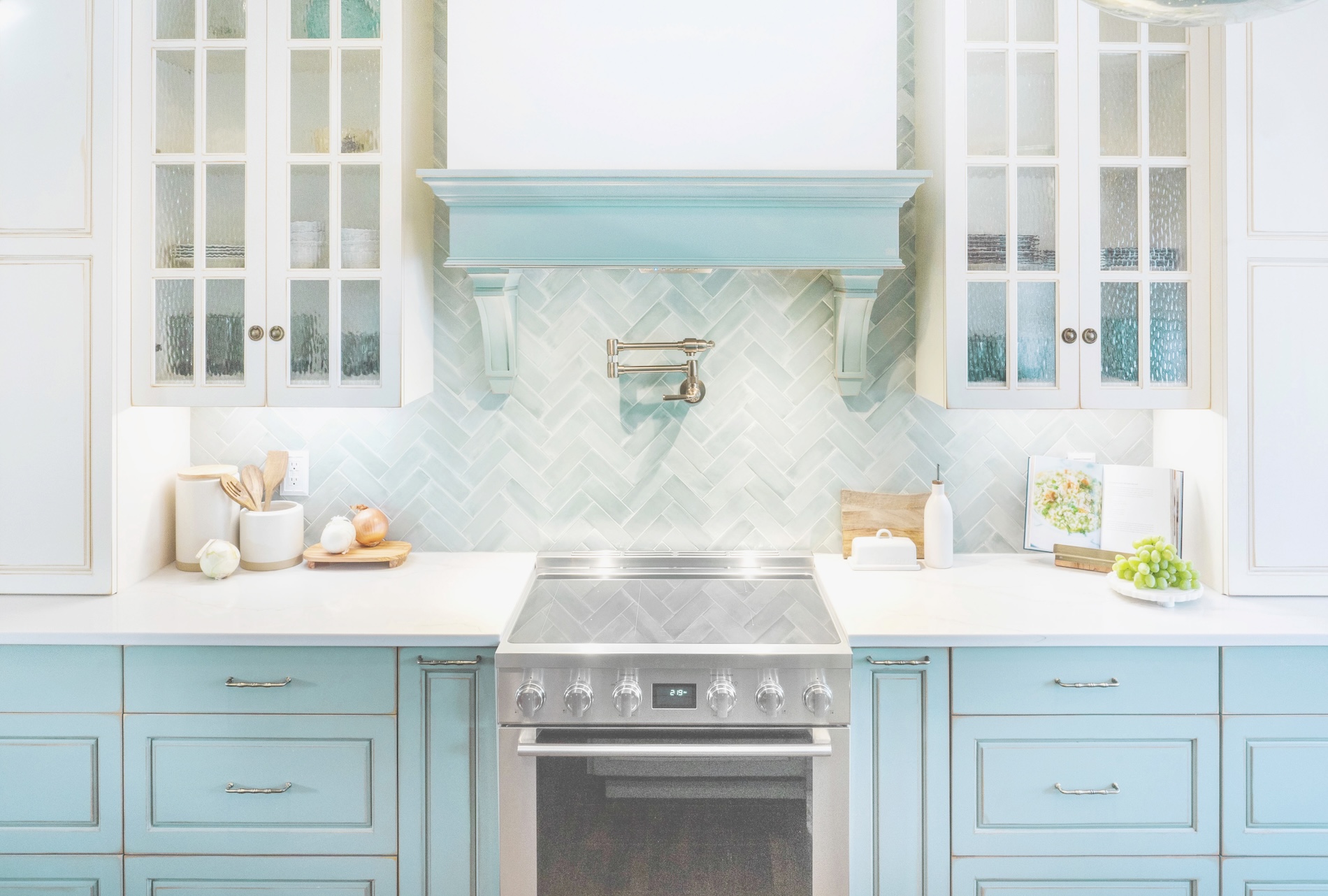 Tiffany Blue Kitchen Design Wallingford Ct