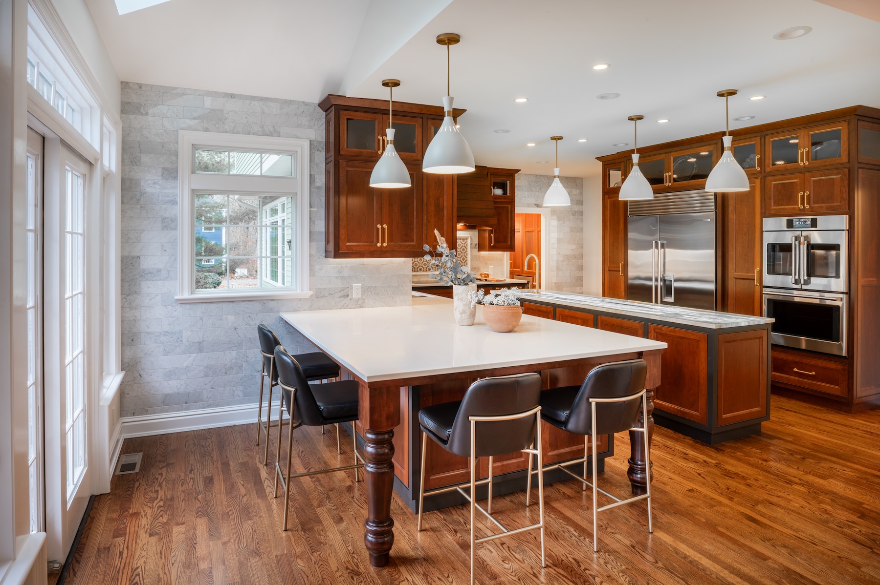 Large Kitchen Design Seating Design By The Jonathans