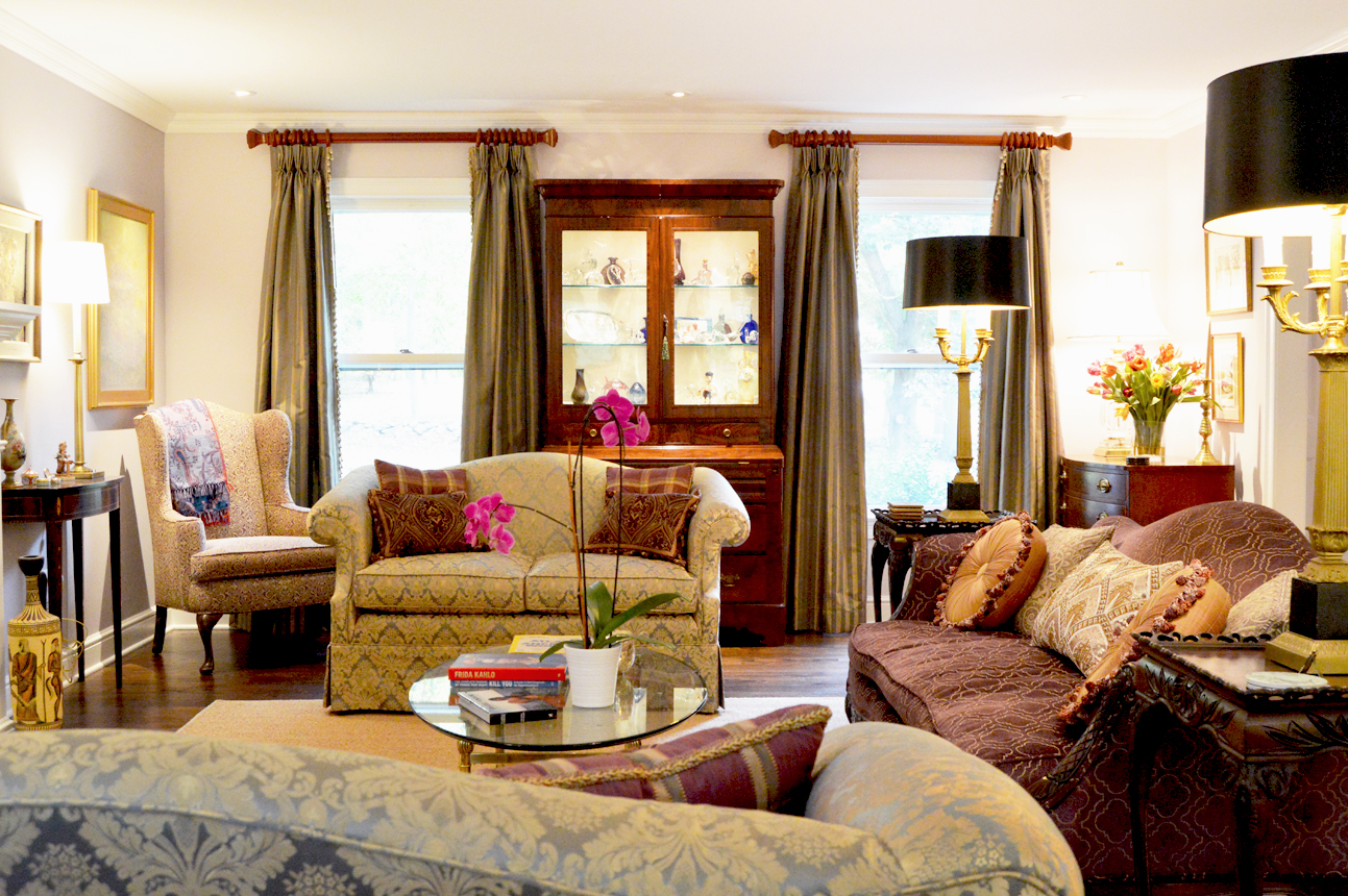 Design By The Jonathans Restored Antique Furniture Living Room Design