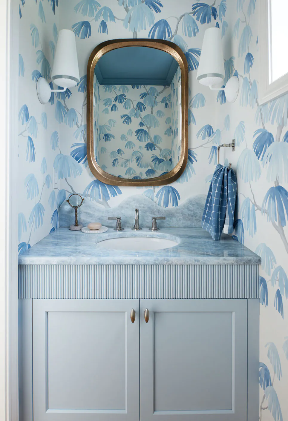 Design By The Jonathans Blue Powder Room Design.jpg