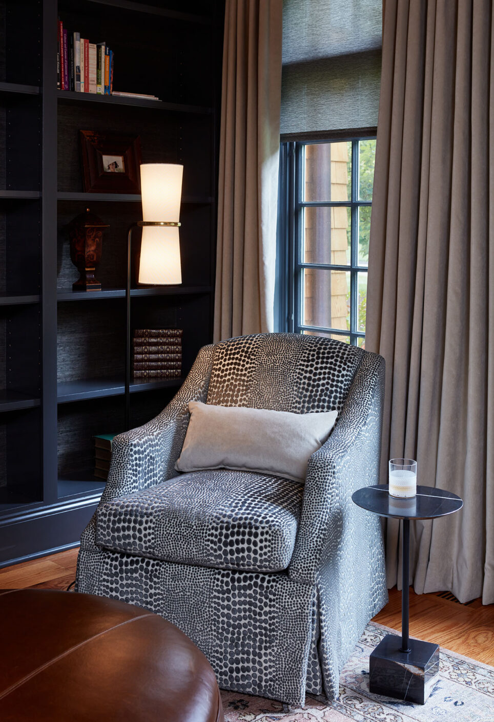 Animal Print Accent Chair
