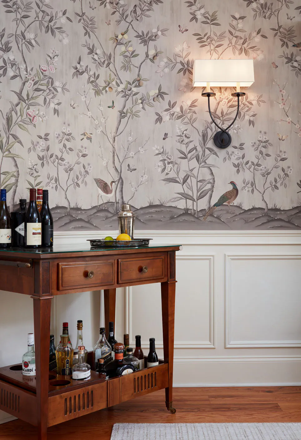 Chinoiserie Wallpaper Design