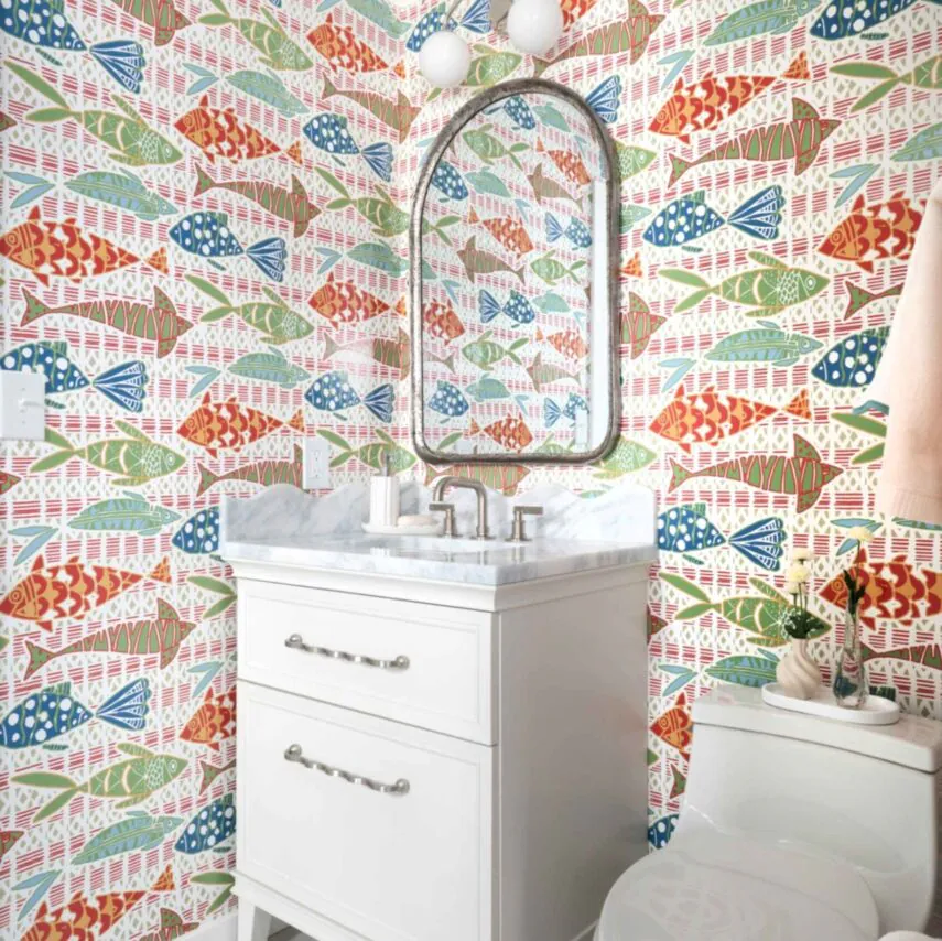 Whimsical Seaside Bathroom