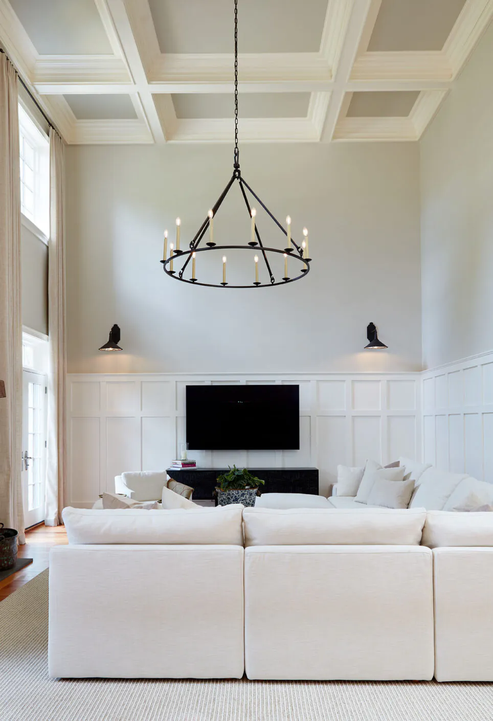 Design By The Jonathans Coffered Ceiling