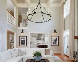 Sophisticated comfort with warm charm
