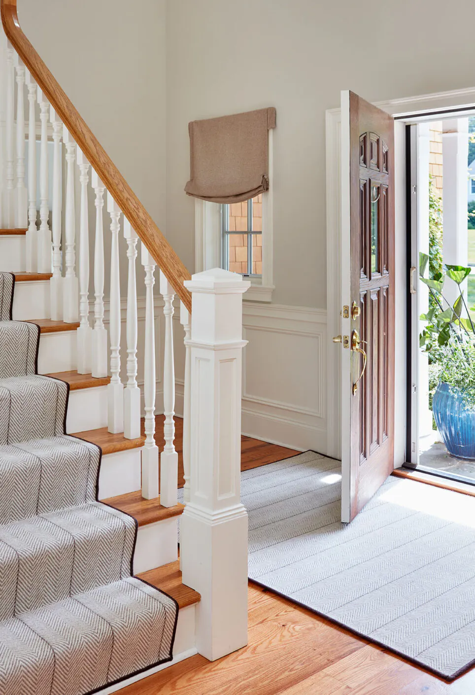 Foyer Window Treatment