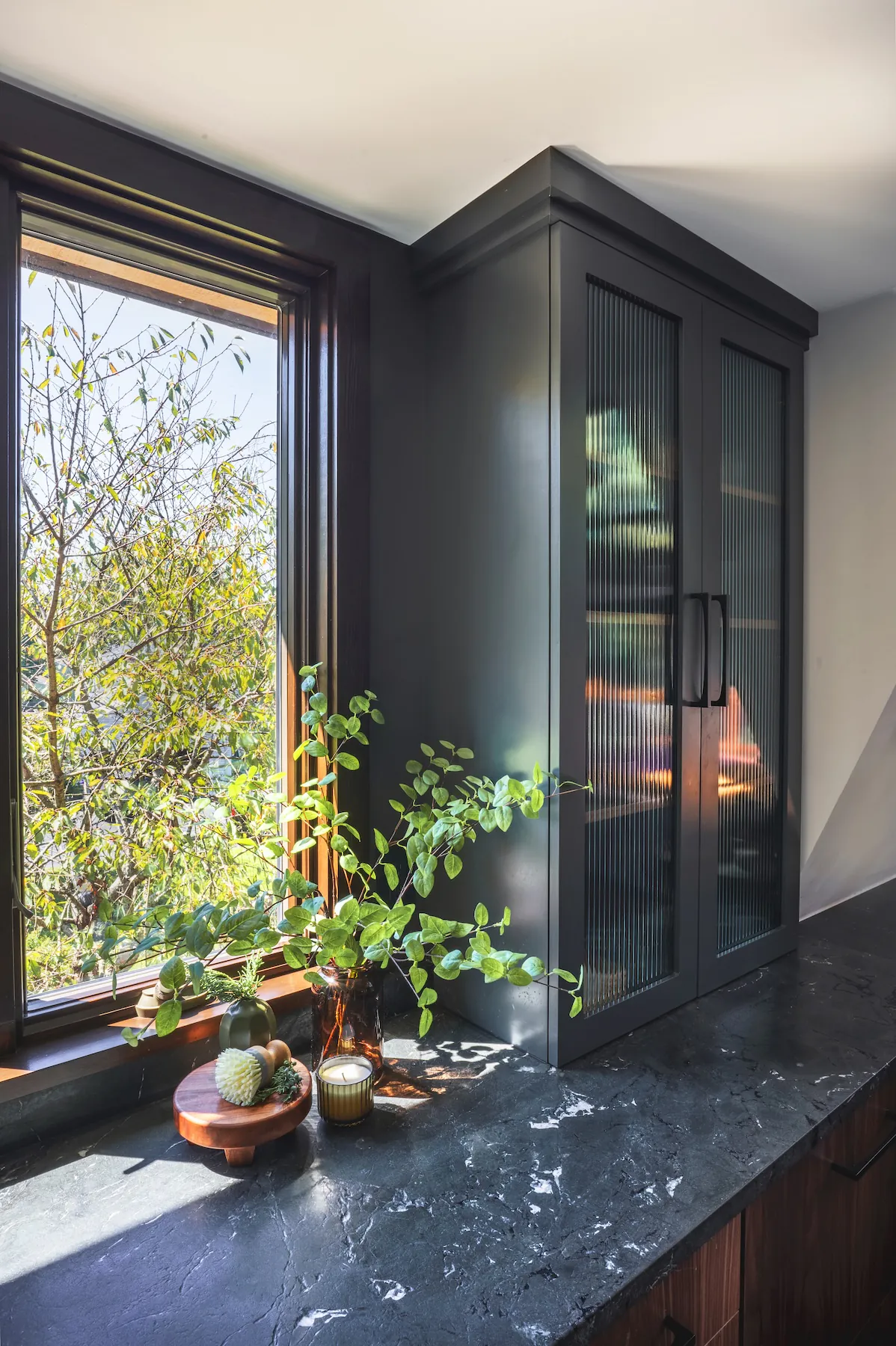 Dark Kitchen Design Countertops Design By The Jonathans