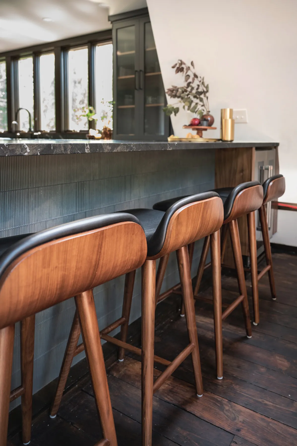 Design By The Jonathans Dark Kitchen Design Inspiration