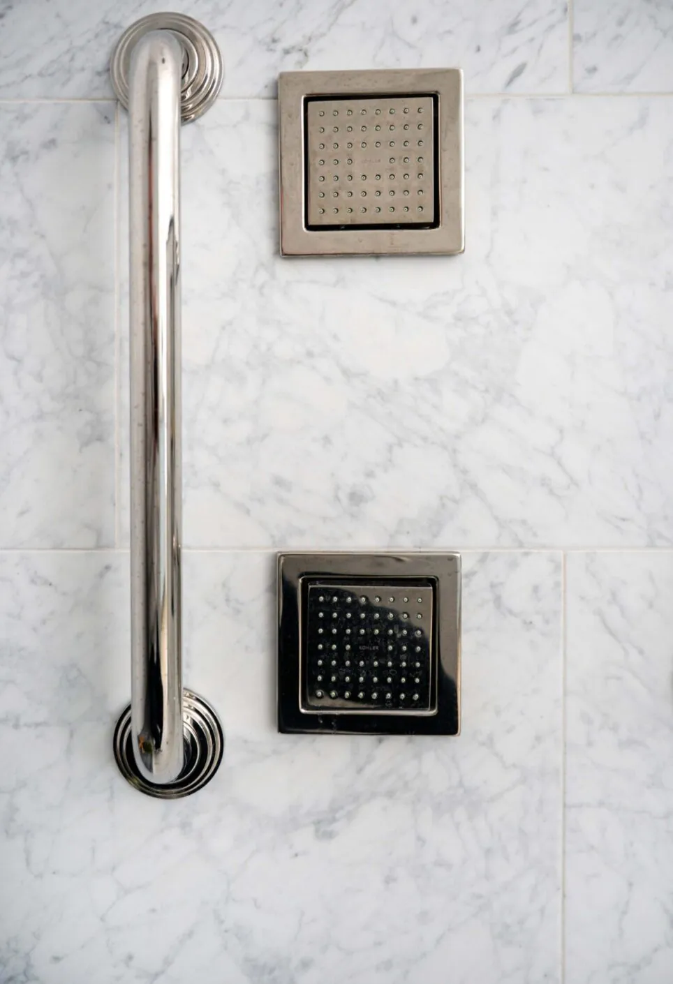 Chrome Shower Grab Bar