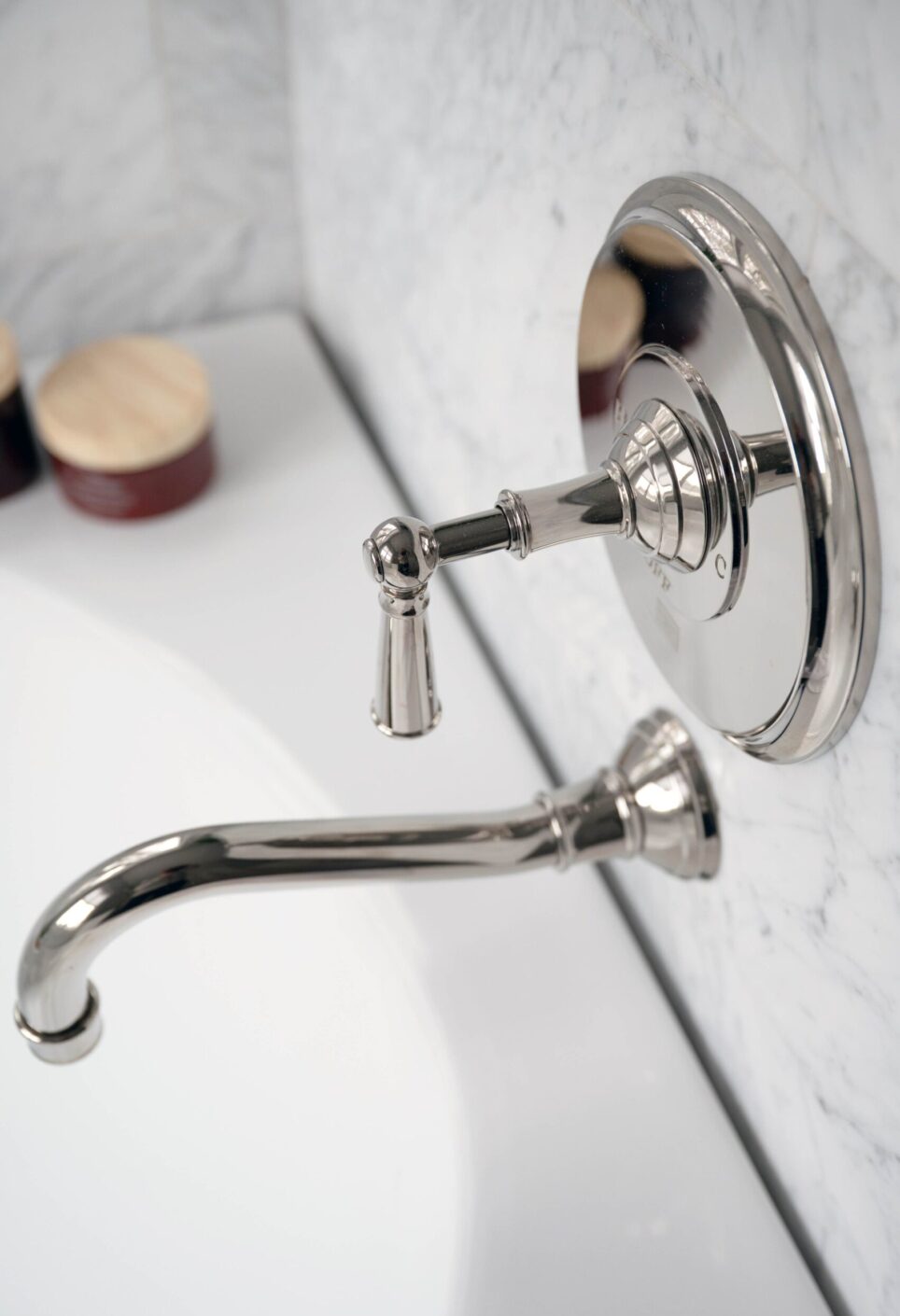 Polished Chrome Faucet Hardware
