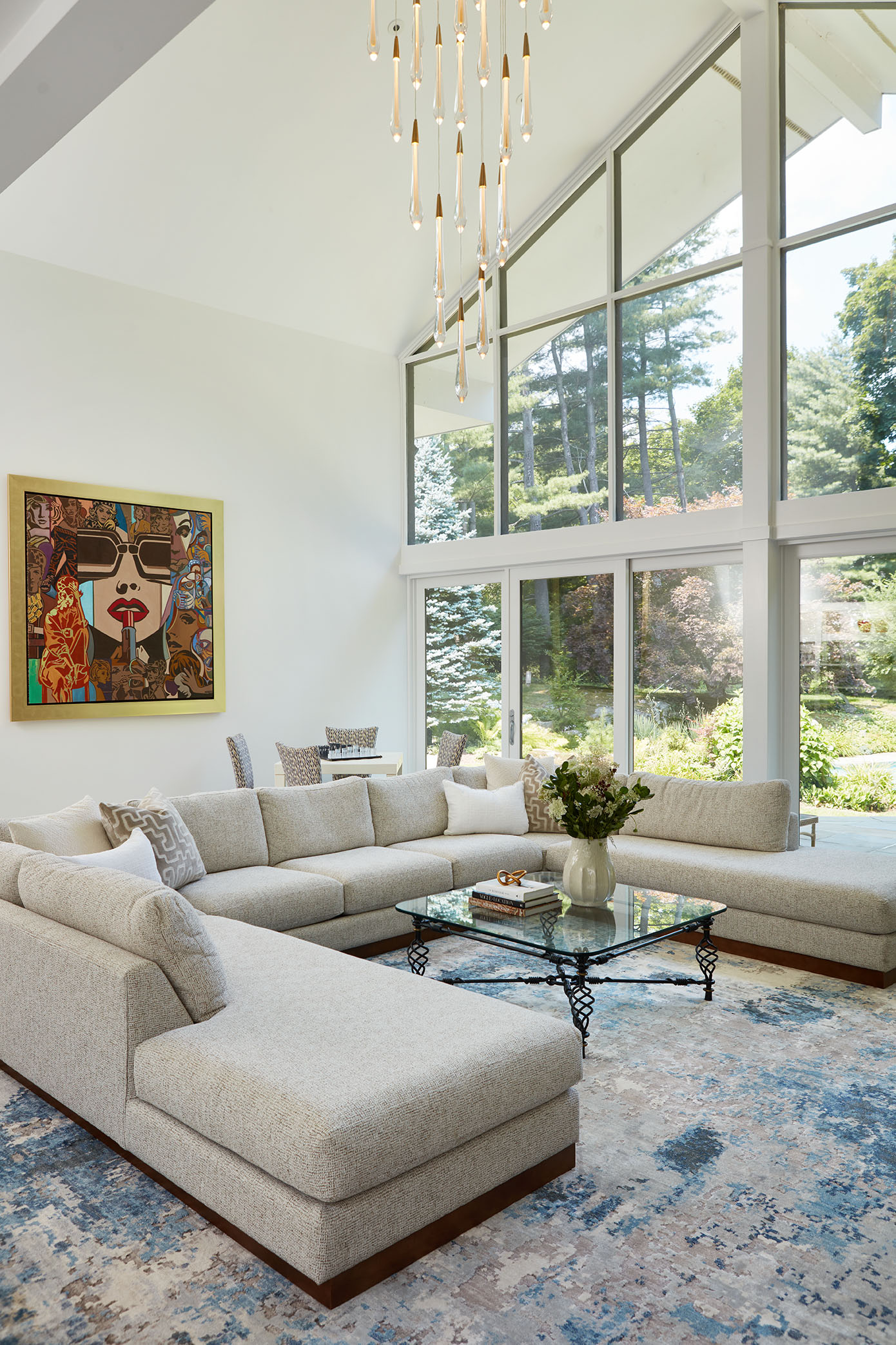 Living Room Lighting Design Westchester County Ny