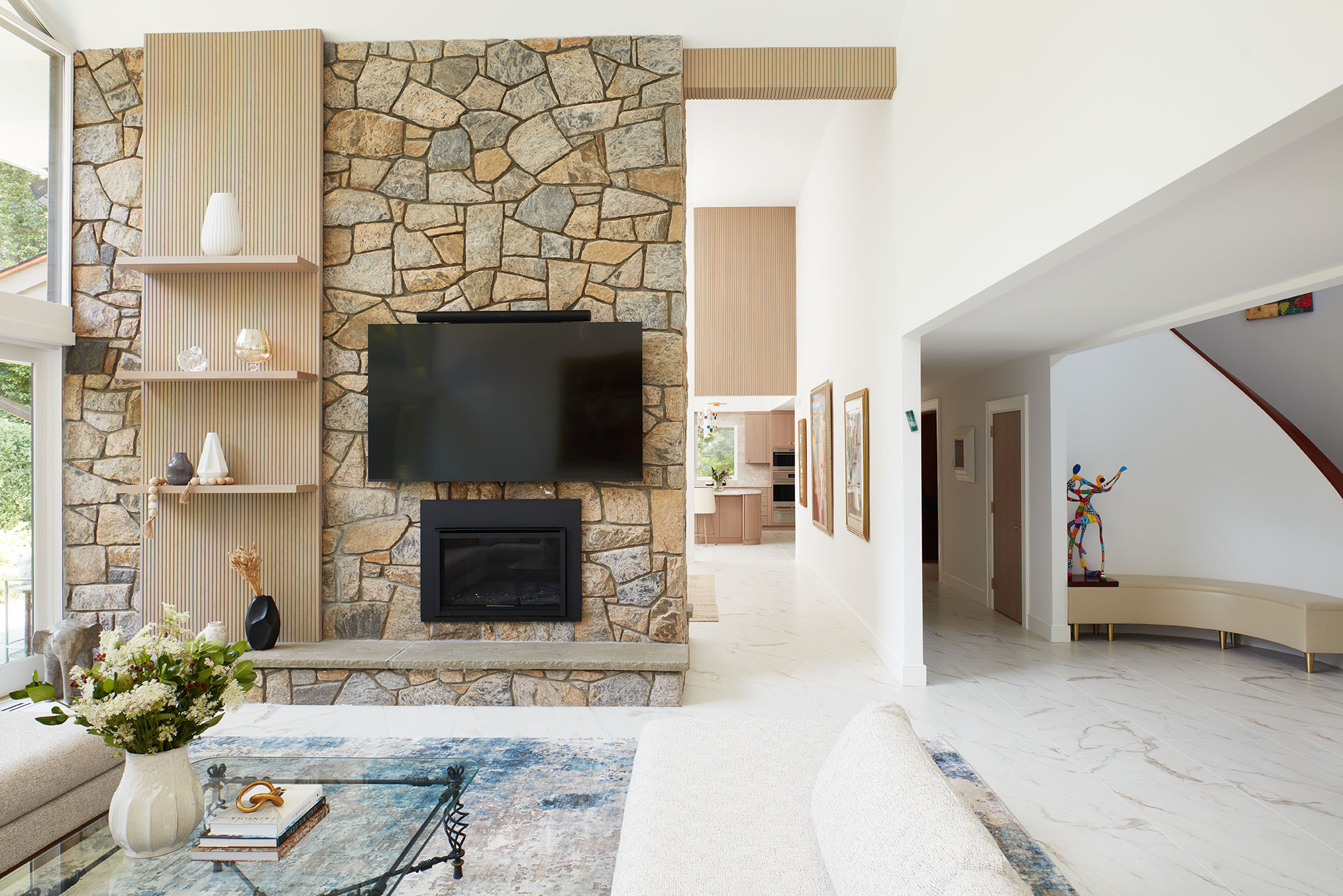 Living Room Westchester County Ny Design By The Jonathans