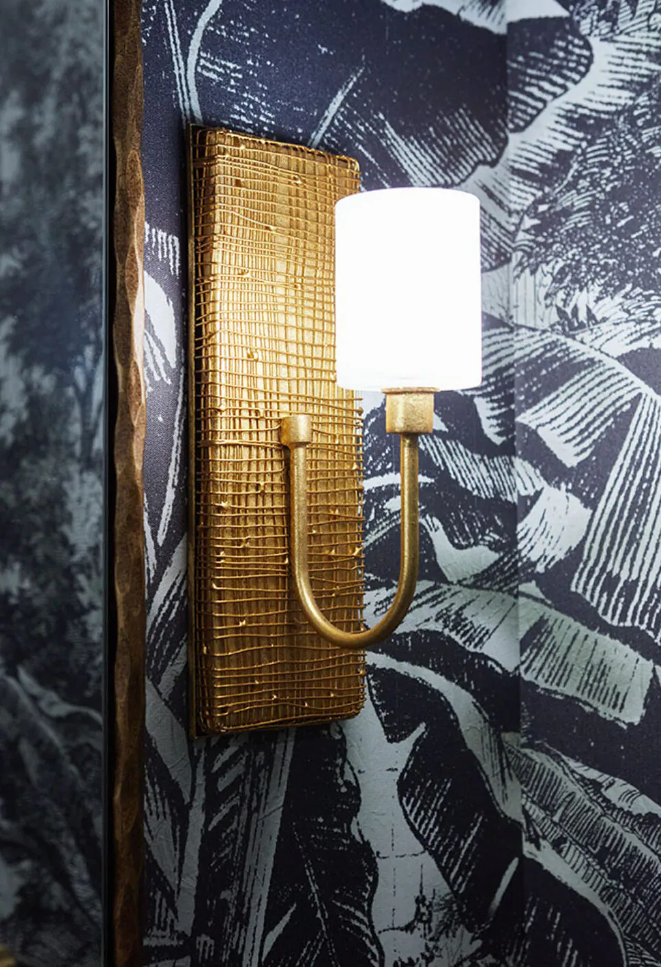 Brass Tone Bathroom Vanity Sconces