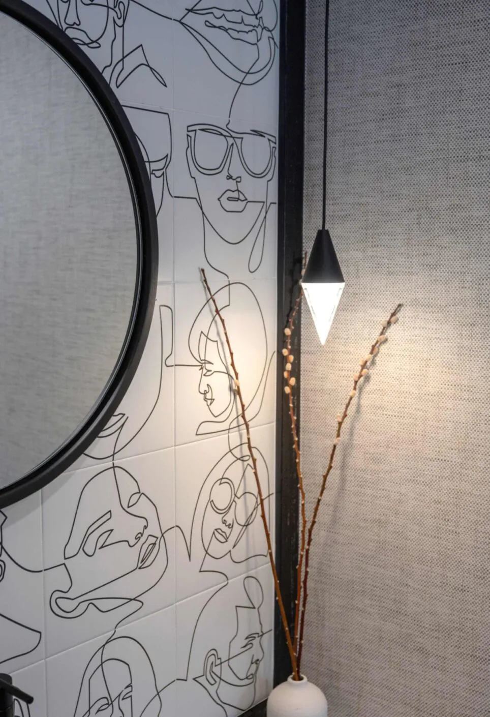 Contemporary Pendant Light For Vanity