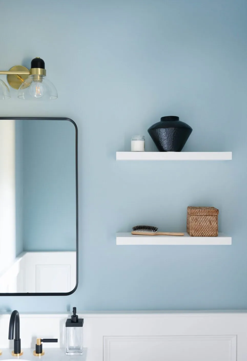 Design By The Jonathans Powder Room Designer