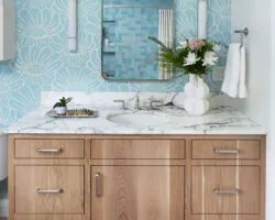 Organic Coastal Guest Bathroom