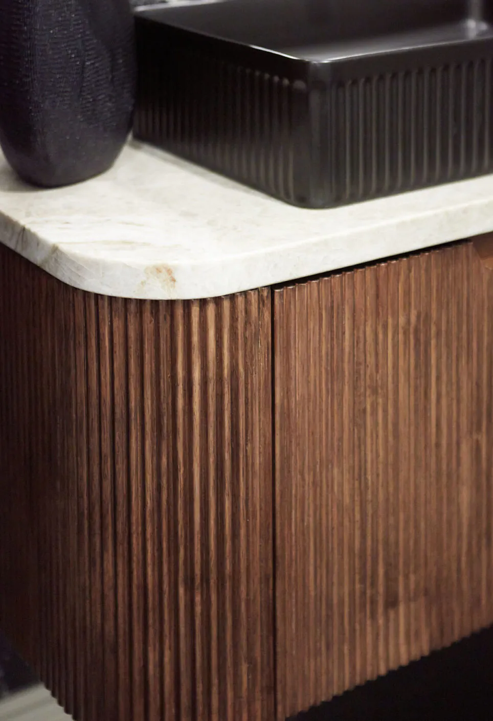 Wooden Tambor Vanity Design Guilford Ct